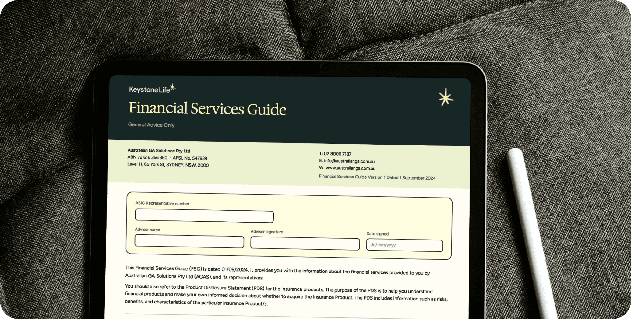 Automated financial